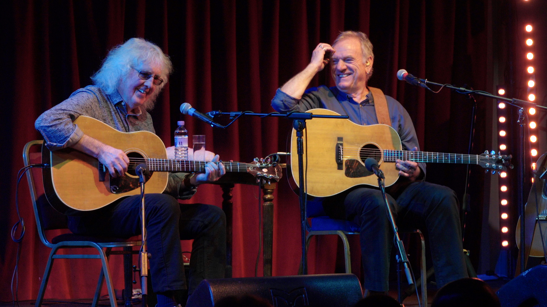 Ralph McTell and Wizz Jones Play Backstage Kinross For Mundell Music