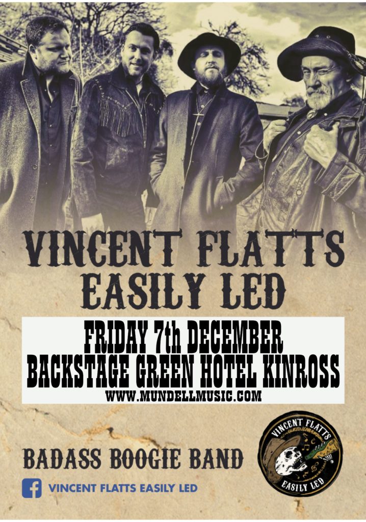 Vincent flatts Easily Led Play Kinross In December