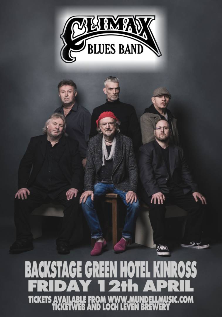 Climax Blues Band Come To Backstage Kinross Mundell Music