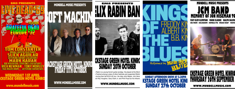 Gigs At Backstage Kinross You Have To See