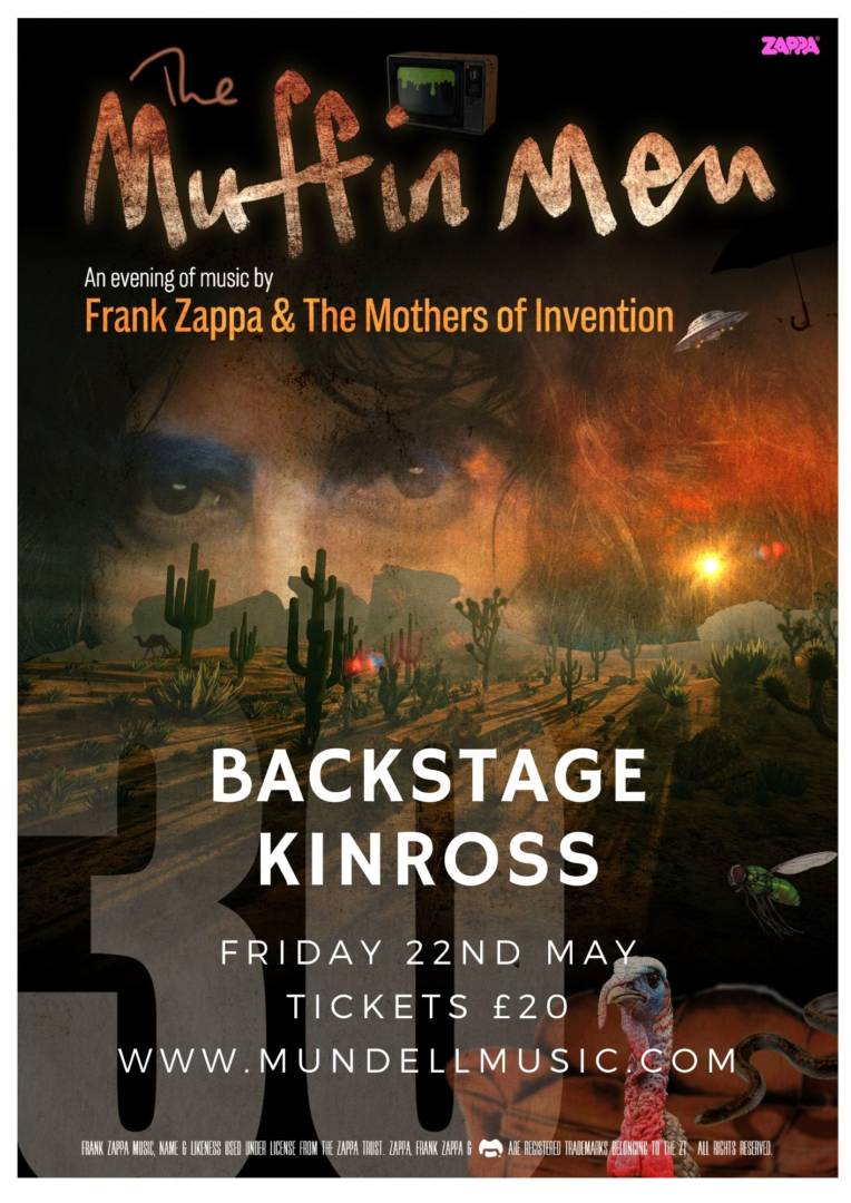 The Muffin Men (Zappa Tribute) Play Backstage Kinross.