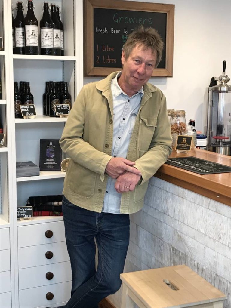 John 'Rhino' Edwards from Status Quo in Kinross